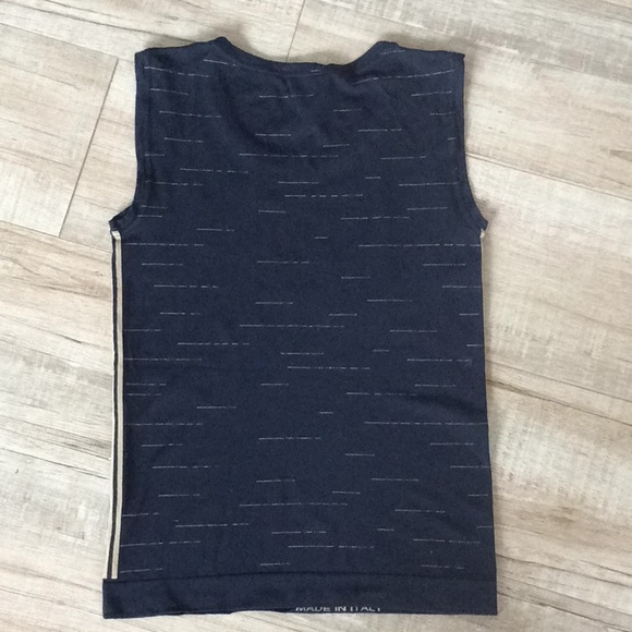 Emilio Cavallini Navy Blue Tank Top Sz S/M - Picture 4 of 4